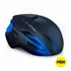MET Manta Mips – Aero Cykelhjelm – Blue Metallic/Mat – Str. 58-61 Cm -Mountainbike Butik 3HM133CE00SBL1 A default
