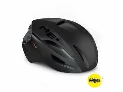 MET Manta Mips – Aero Cykelhjelm – Mat Sort – Str. 56-58 Cm