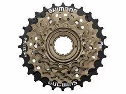 Shimano Frikrans – MF-TZ500 – 6 Gear 14-28 Tands Med Gevind