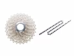 Shimano Ultegra Kassette Og Kæde – 10 Gear Kassette 12-30 Tands Samt CN6701 Kæde