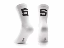 Assos Poker – Cykelstrømper No.5 – Hvid – Str. I