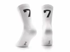 Assos Poker – Cykelstrømper No.7 – Hvid – Str. II